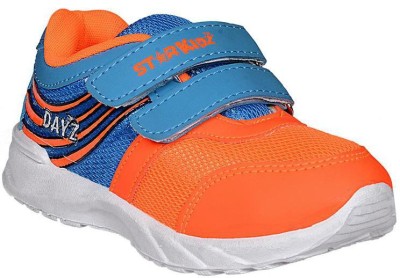 

Dayz Boys & Girls Velcro Walking Shoes(Orange, Blue;orange