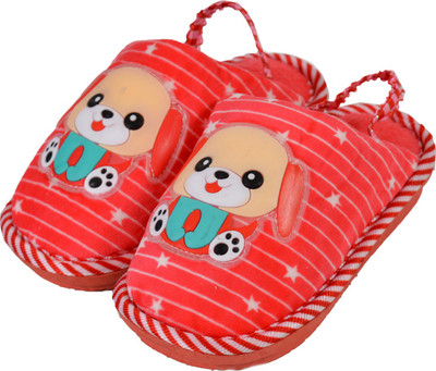 

Crux & Hunter Boys & Girls Slip On Slipper Flip Flop(Red