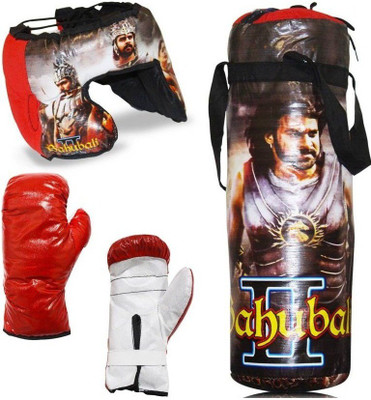 

SPORTSHOLIC Bahubali Toy Boxing kit With 2 Gloves and 1 Head guard For Kids Boys 3 To 6 Years Boxing Kit