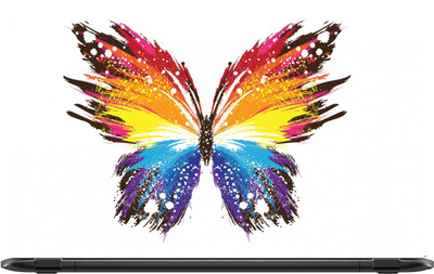 

Lapower Butterfly Hand Made Art Vinyl Laptop Decal 15.6