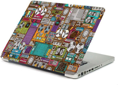 

PrintHunt FASHION DESING MULTICOLOR Laptop Skin Sticker 3 MM LAPTOP STICKERS-165 VINYL Laptop Decal 15.6