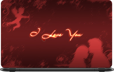 

Lapower Love U Vinyl Laptop Decal 15.6