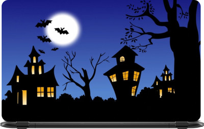

Lapower Scary House Vinyl Laptop Decal 15.6