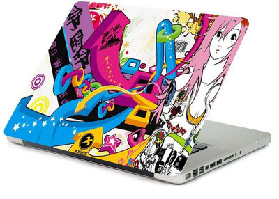

PrintHunt FASHION DESING MULTICOLOR Laptop Skin Sticker 3 MM LAPTOP STICKERS-103 VINYL Laptop Decal 15.6