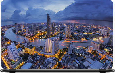 

Lapower City in Winter Vinyl Laptop Decal 15.6