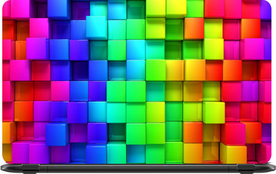 

Lapower Cubes Colors Vinyl Laptop Decal 15.6