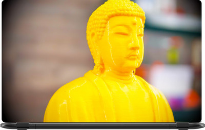 

Lapower Lord Buddha In Yellow Vinyl Laptop Decal 15.6