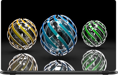 

Lapower 3D Pattern Balls Vinyl Laptop Decal 15.6