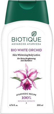

Biotique Bio white Orchid skin whitening skin lotion(200 ml)