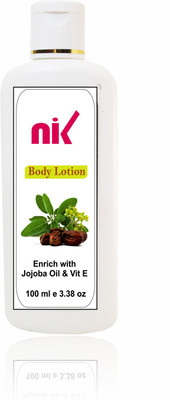 

Nik Jojoba oil Vit E Body Lotion(100 ml)