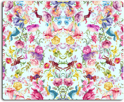 

Nasty Frog Floral pattern Mousepad| Designer Mousepad | Printed-11 Mousepad(Multicolor)
