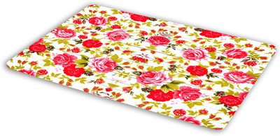 

Sitannya Floral design Mousepad| Designer Mousepad | Printed-9 Mousepad(Multicolor)