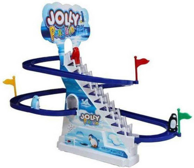 

Pestana Toys Battery Operated Jolly Penguin Racing Set(Multicolor)