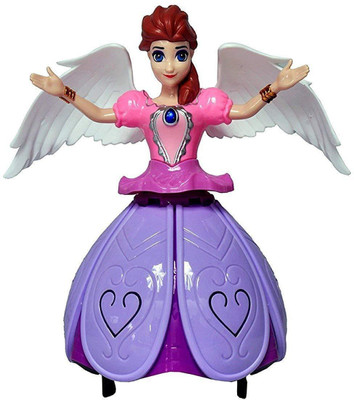 

toyuniverse Angel Girl Toy with Dazzling Lights,Dynamic MusiKids Aged 3 years and above, Multi Color (Multicolor)(Multicolor)