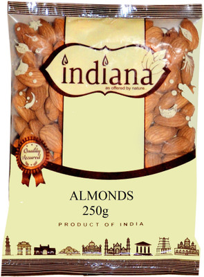 

INDIANA veg. Natural Almonds(250 g, Pouch)