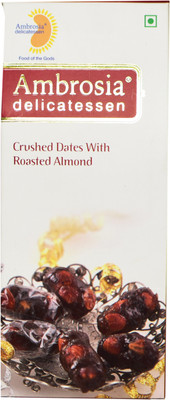

AMBROSIA DELICATESSEN Crushed Dates with Roasted Almond Dates(100 g, Box)