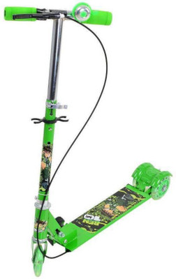 

ExaltedCollection Green Scooter for kids whit Brake (Green, Red, Blue, Pink)(Green)