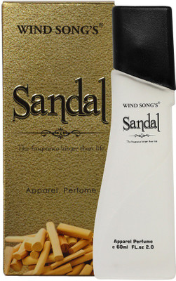

Windsong's Unisex Apparel Perfume Sandal Fragrance Larger Than Life 60ml (Pack of 6) Perfume - 360 ml(For Men & Women)