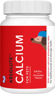 

DROOLS Absolute Calcium Tablet- Dog Supplement Chicken 400 g Dry Dog Food