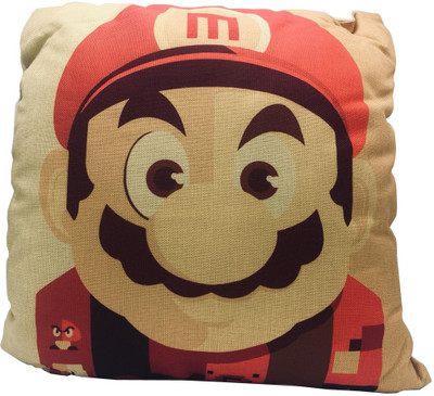 

MDS Decorative Printed Linen Pillow 008 Baby Pillow Pack of 1(Multicolor)