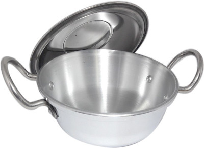 bartan hub kadhai with lid (1500 ml ) Kadhai 22 cm diameter with Lid 2.5 L capacity(Aluminium)