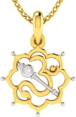 avsar Madhuri 18kt Diamond Yellow Gold Pendant