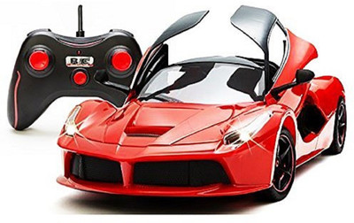 

Gencliq Super Racing car Ferrari RC for kids (vehicle game) (racing game)(Red)
