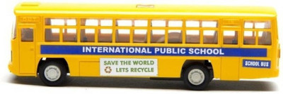 

Royal Collections Pull Back School Bus For Kids(Yellow)