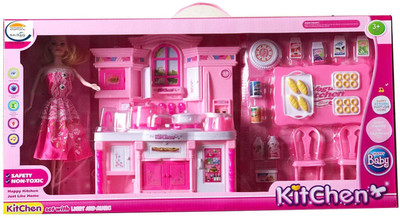 

Saisan Kitchen Play Set Happy Baby with Light and Music .