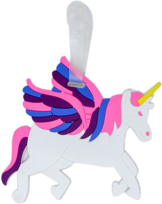 

Shoppernation Luggage Tag Unicorn - White (6LNT313) - Bag Travel Tags Luggage Tag(Multicolor)