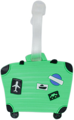 

Shoppernation Luggage Tag Suitcase - Green (6LNT316) - Bag Travel Tags Luggage Tag(Multicolor)