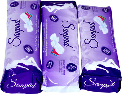 

sanpad regular Pack of 8 Sanitary Pad(Pack of 8)