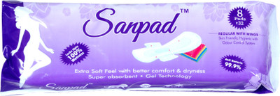 

sanpad regular Sanitary Pad(Pack of 5)
