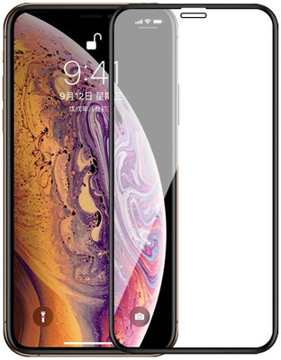 MR Mobile Hub Edge To Edge Tempered Glass for Apple iPhone XS Max(Pack of 1)