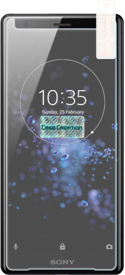 CASE CREATION Edge To Edge Tempered Glass for Sony Xperia XZ2(Pack of 1)