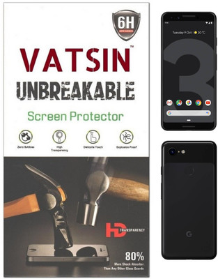 Vatsin Front and Back Screen Guard for Google Pixel 3(Pack of 1)