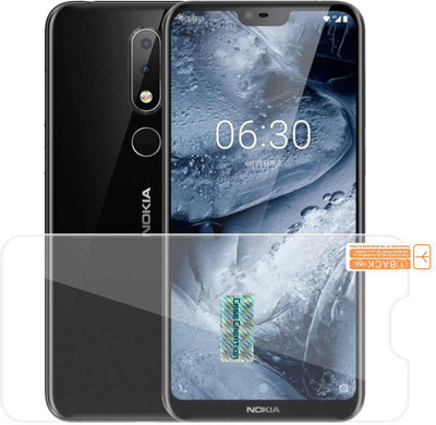CASE CREATION Tempered Glass Guard for Nokia 6.1 Plus(Pack of 1)