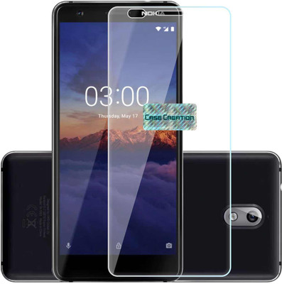 CASE CREATION Tempered Glass Guard for Nokia 3.1 (2018)(Pack of 1)