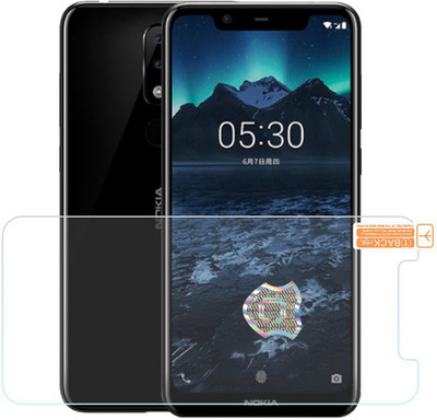 CASE CREATION Tempered Glass Guard for Nokia 5.1 Plus(Pack of 1)