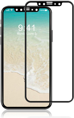 Joice Screen Guard for 5D Curved Tempered Glass Screen Protector for iPhone XS(Pack of 1)