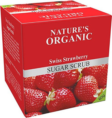 

Nature's Organic Swiss Strawberry Sugar Scrub 60g Scrub(60 g)