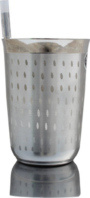 

Stalwart 250 ml Stainless Steel Elegant Baby Sipper/Sippy Cup with Gum Protection for Kids (1-4 Years)(Silver)