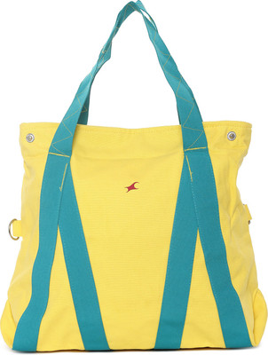 

Fastrack Girls Casual Yellow Canvas Sling Bag