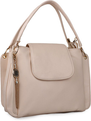 

MADASH Girls Casual Beige Leatherette Shoulder Bag
