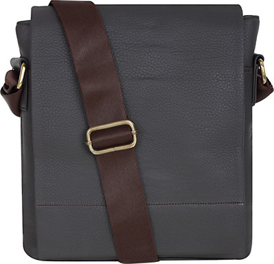 

BumBart collection Men & Women Casual Brown Leatherette Messenger Bag