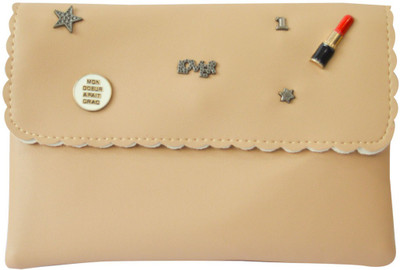 

kruchika Girls Evening/Party White Synthetic Fabric Sling Bag