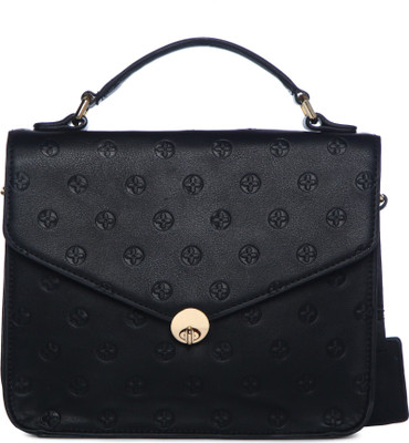 

Allen Solly Women Casual Black PU Sling Bag