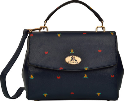 

Fiona Trends Women Casual Blue PU Sling Bag
