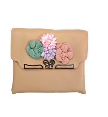 

Lavs Women Casual Beige PU Sling Bag