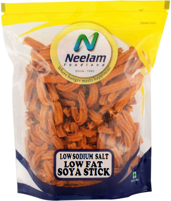 

Neelam Foodland Low Sodium Salt and Low Fat SOYA STICK, 400G(400 g)